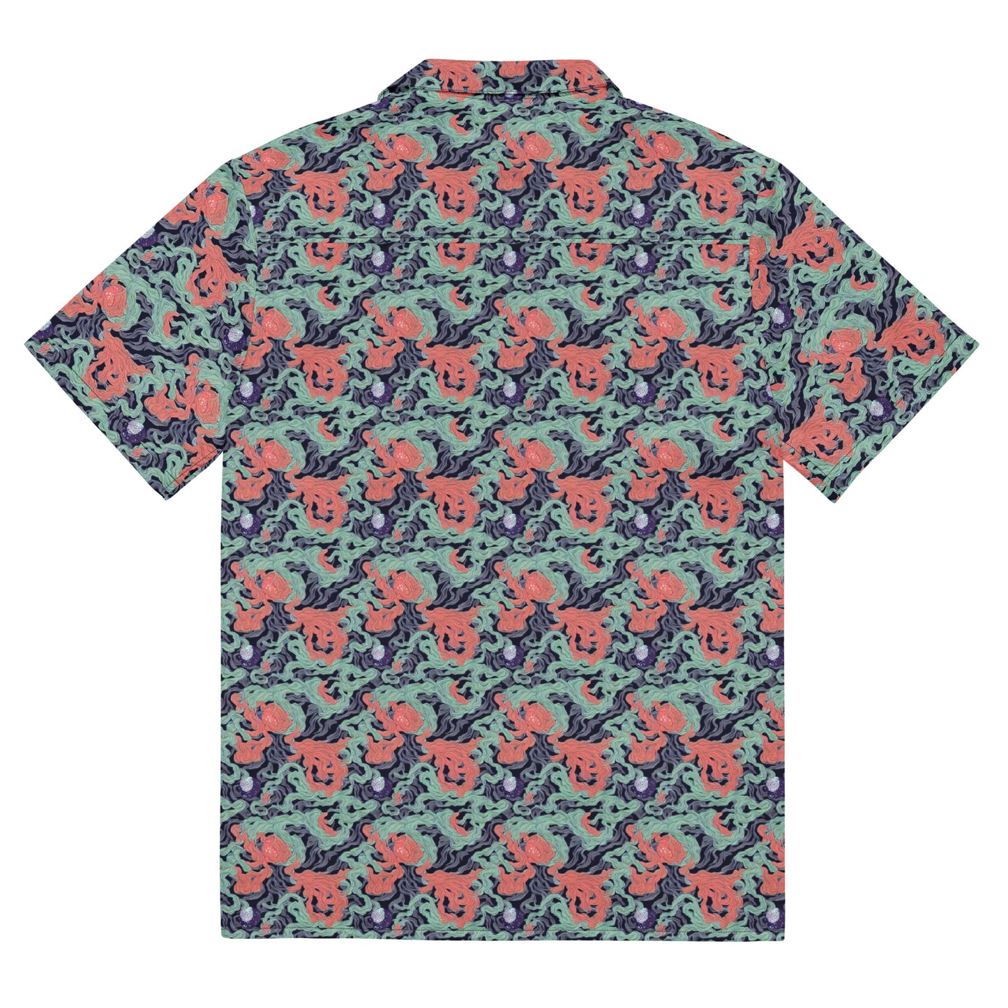 Button Shirt - Cosmic Coral