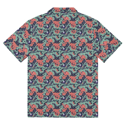 Button Shirt - Cosmic Coral