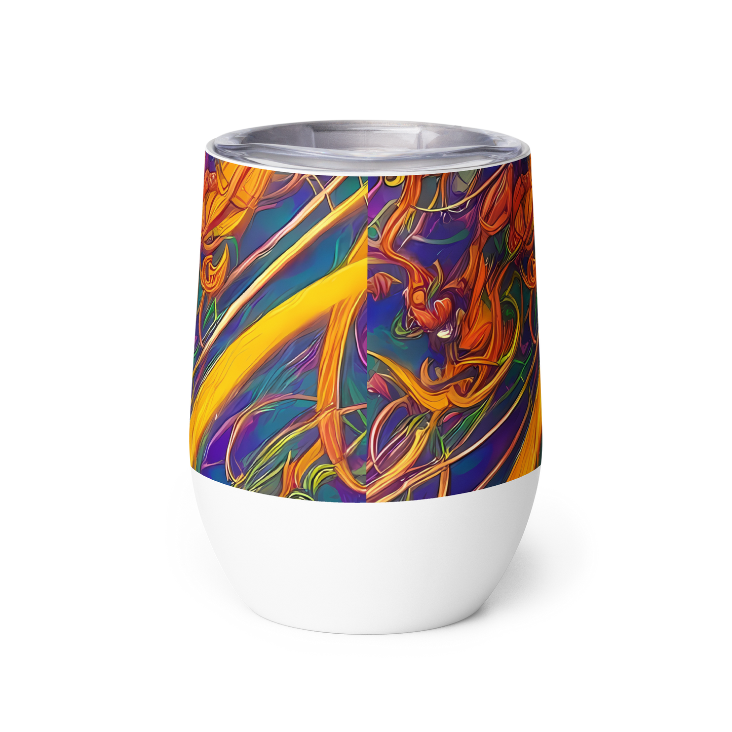 Wine Tumbler - Luminous Whirl