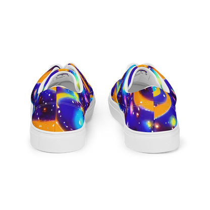 Men's Lace-Up Canvas Shoes - Epic Orbit