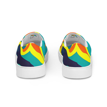 Women's Slip-On Canvas Shoes - Mythic Maelstrom