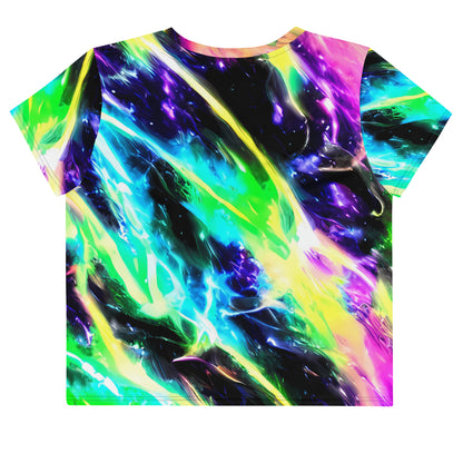 Women's Crop Tee - Chromatic Surge