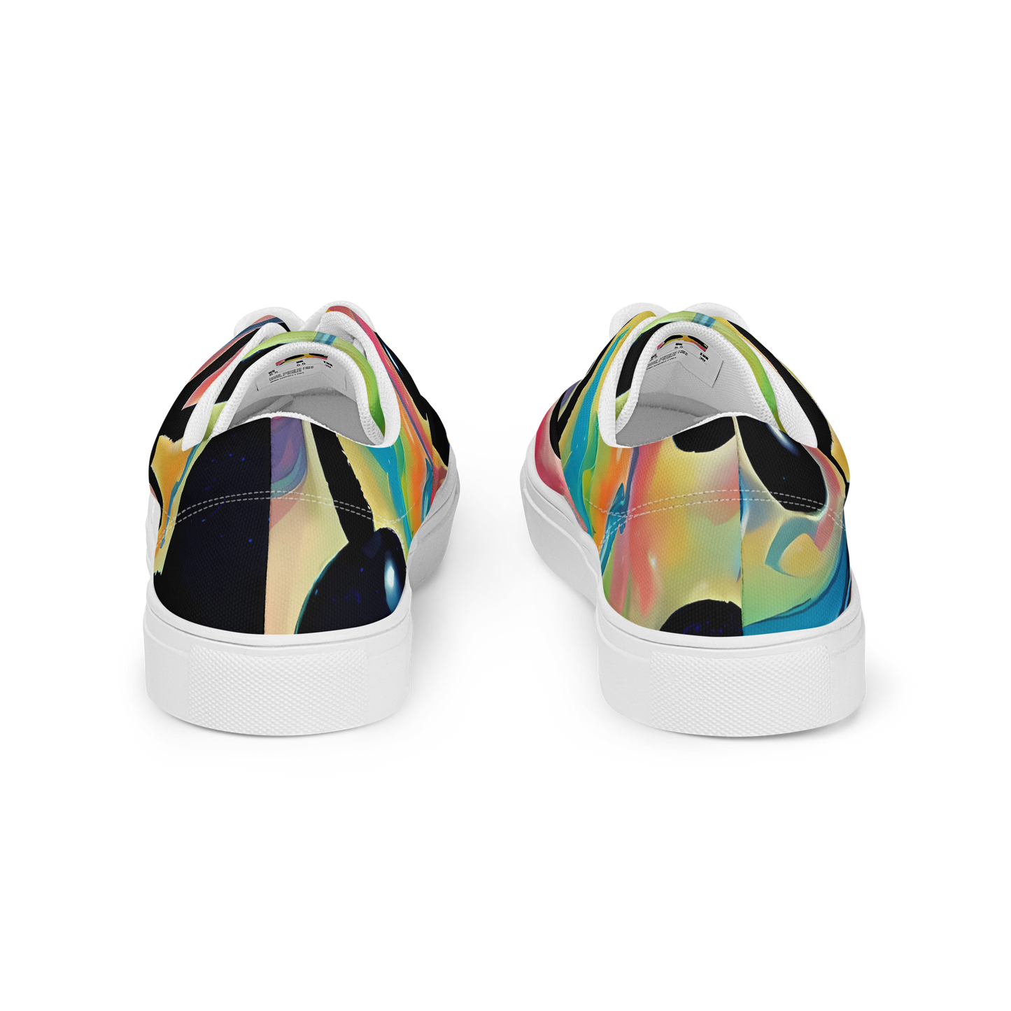 Men's Lace-Up Canvas Shoes - Midday Mirage