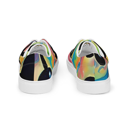 Men's Lace-Up Canvas Shoes - Midday Mirage