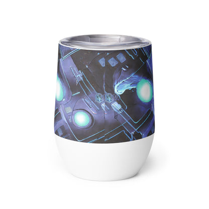 Wine Tumbler - Galactic Circuit