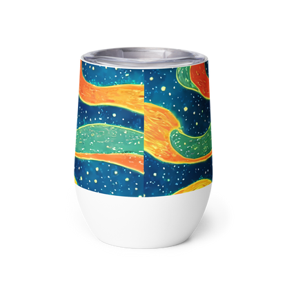 Wine Tumbler - Celestial Harmony