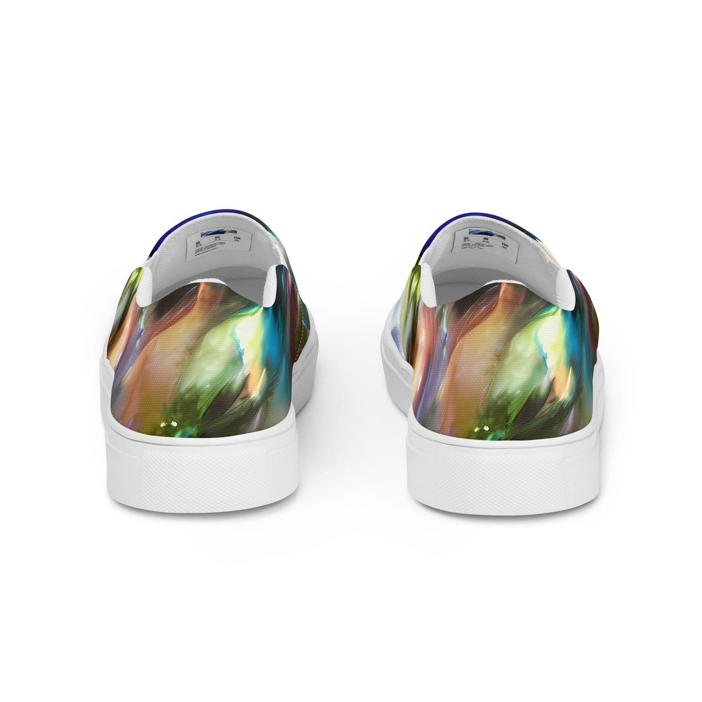 Women's Slip-On Canvas Shoes - Emilia's Nebula