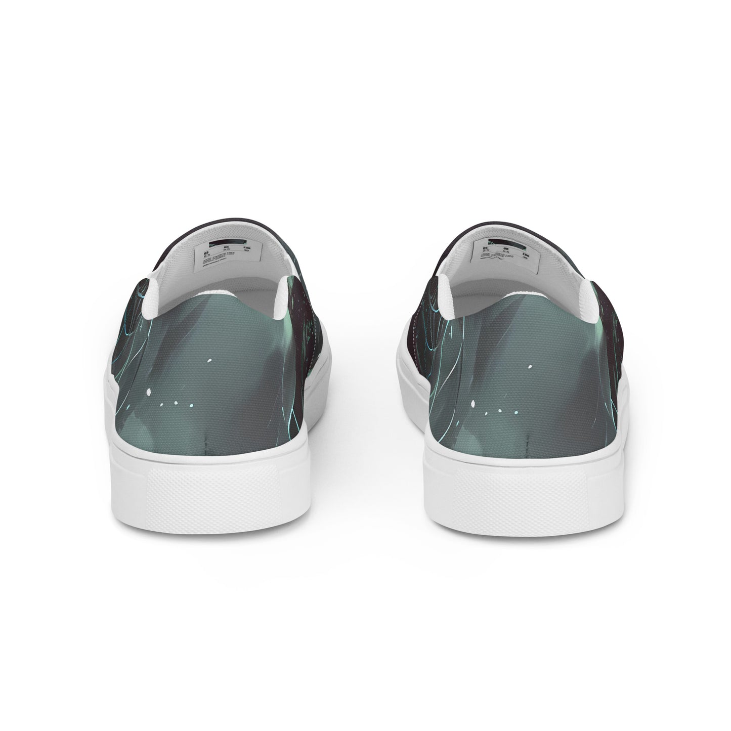 Men's Slip-On Canvas Shoes - Abyssal Whisper