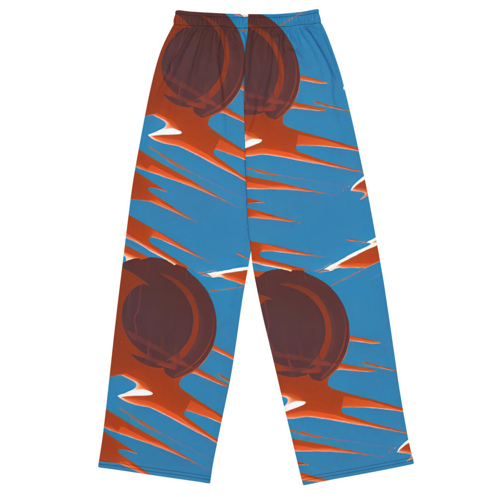 Wide-Leg Pants - Desert Vortex