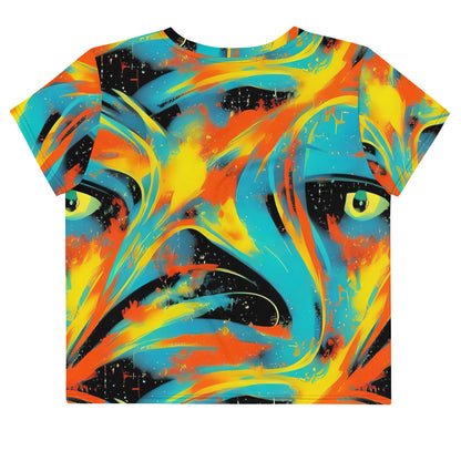 Crop Tee - Solar Swoosh