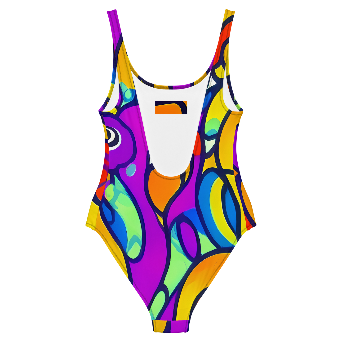 One-Piece Swimsuit - Kaleido Fish