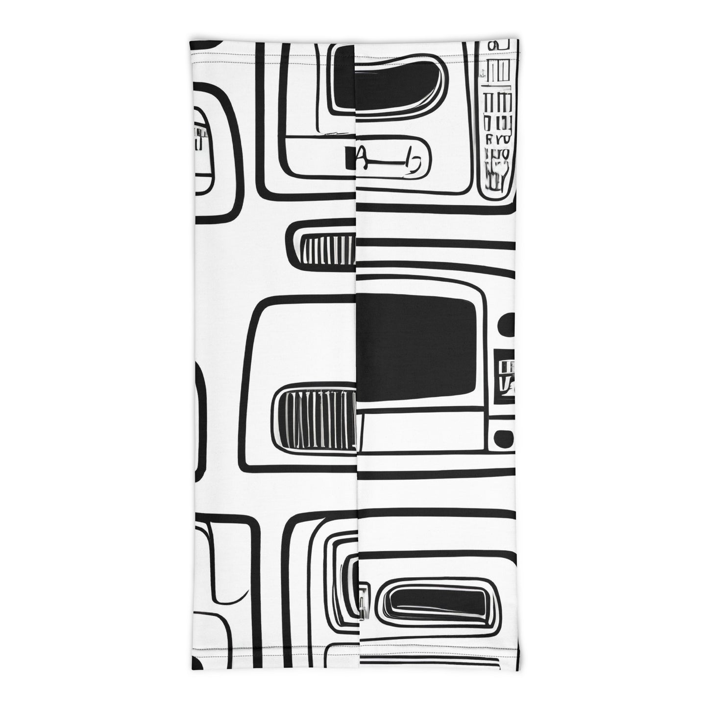 Neck Gaiter - Techno Echo