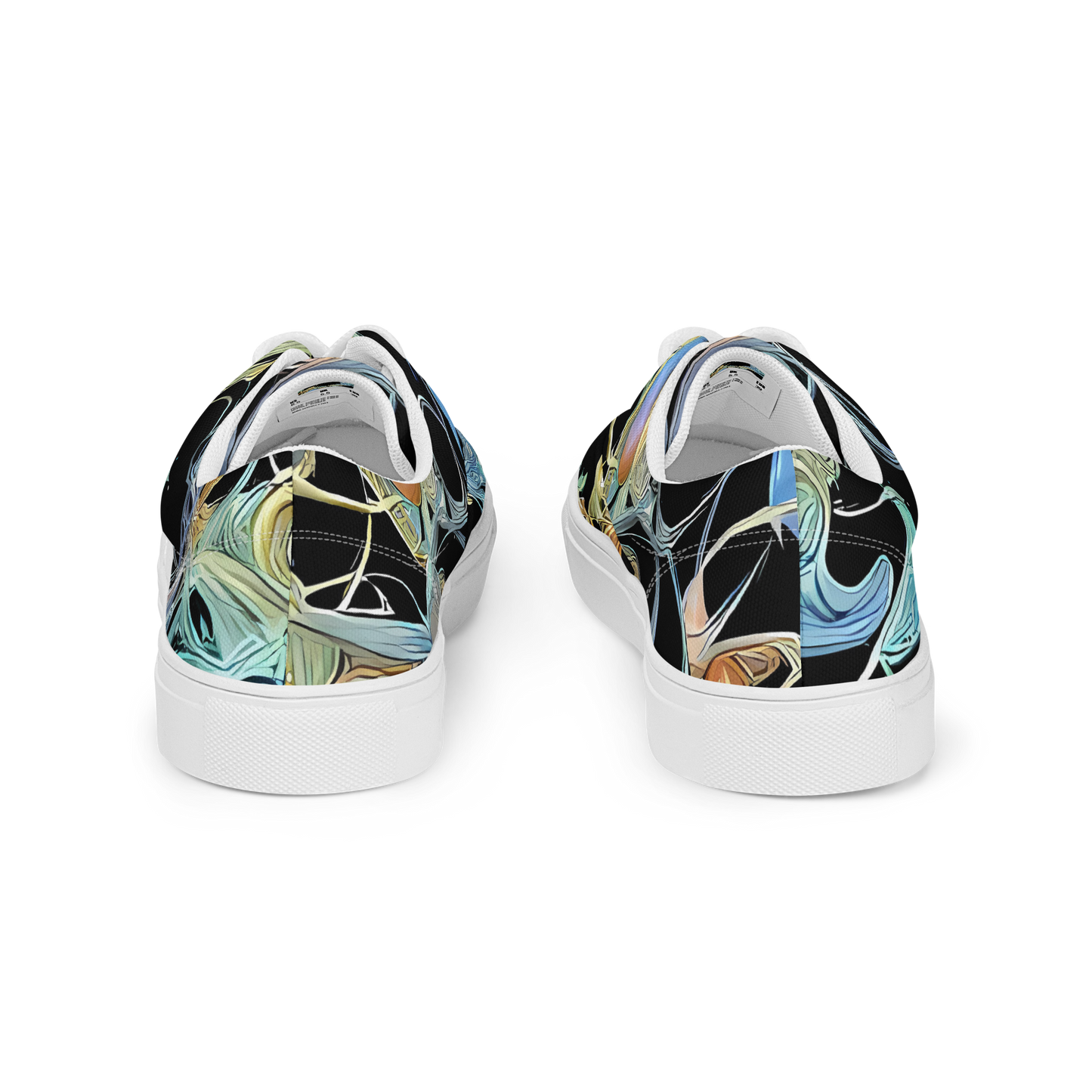 Men's Lace-Up Canvas Shoes - Infinite Mist