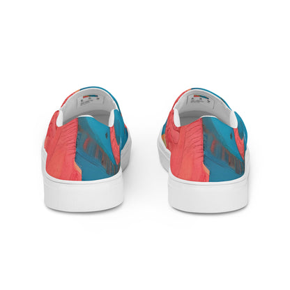 Women's Slip-On Canvas Shoes - Jurassic Jive