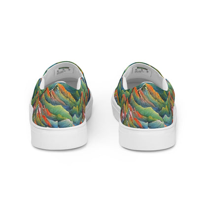 Women's Slip-On Canvas Shoes - Elysian Terrain