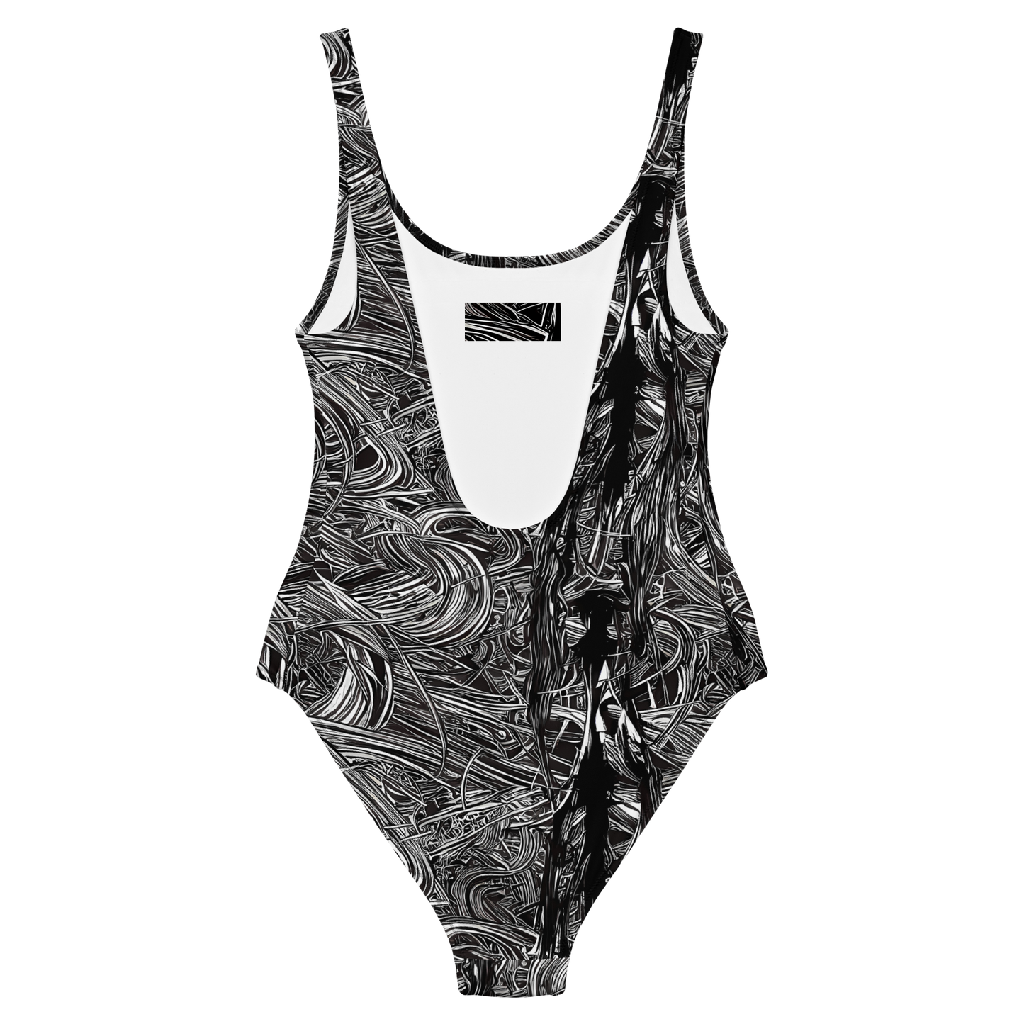 One-Piece Swimsuit - Mesmeric Tangles