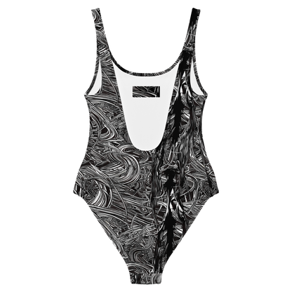 One-Piece Swimsuit - Mesmeric Tangles