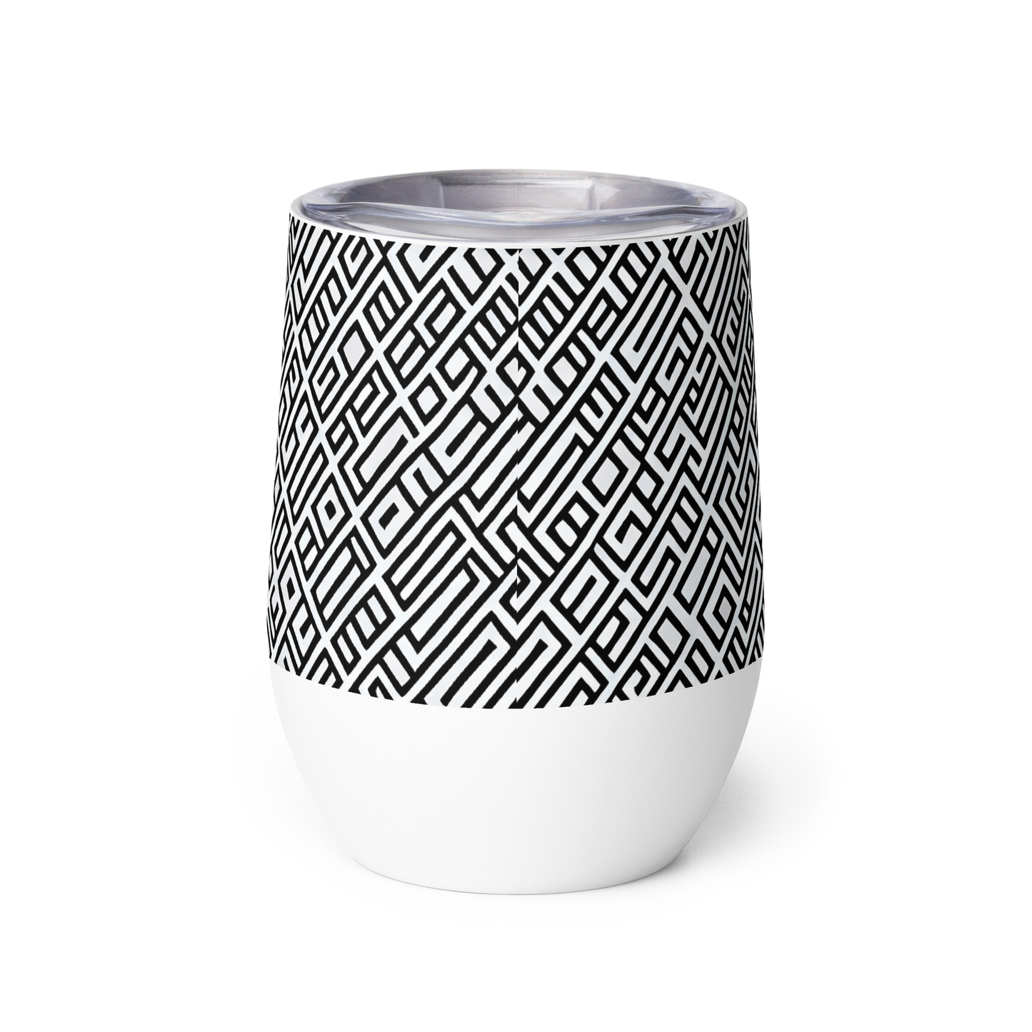 Wine Tumbler - Fashionable, Psychedelic Deep Space, Howard Butterworth, Francois Bocion