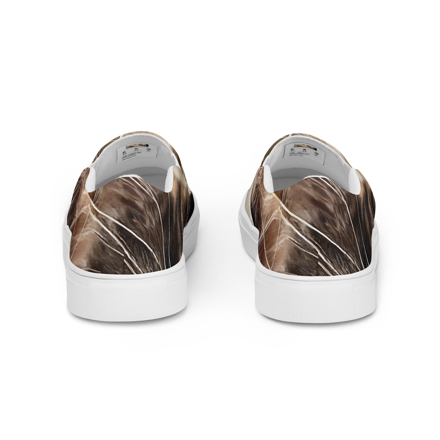 Women's Slip-On Canvas Shoes - Feline Reverie