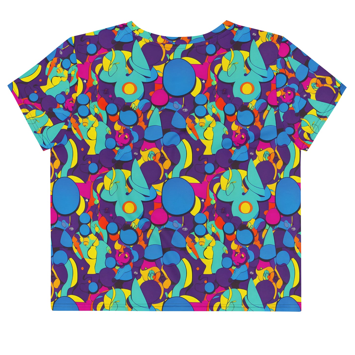 Crop Tee - Psychedelic Harmony