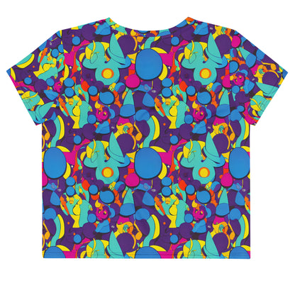 Crop Tee - Psychedelic Harmony