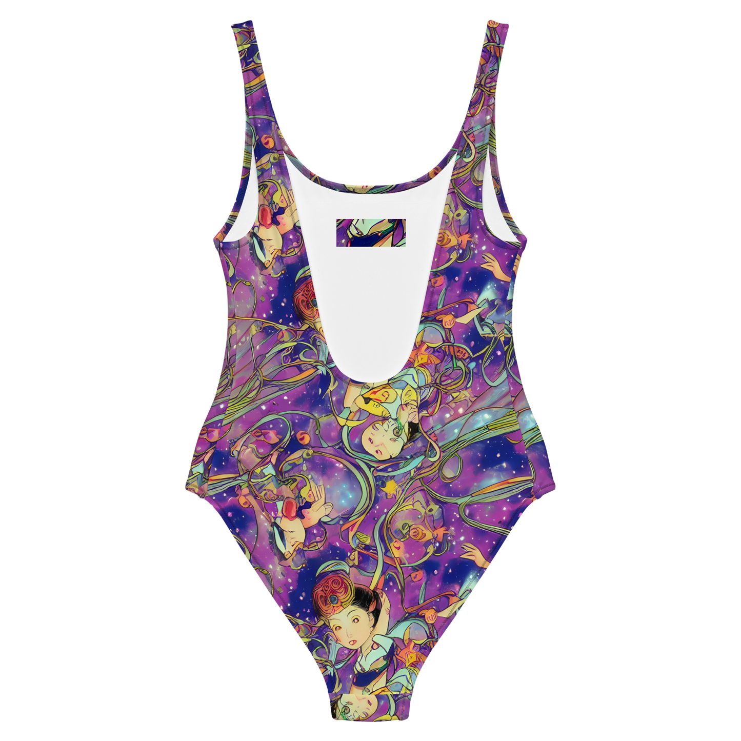 One-Piece Swimsuit - Spiral of Stardust