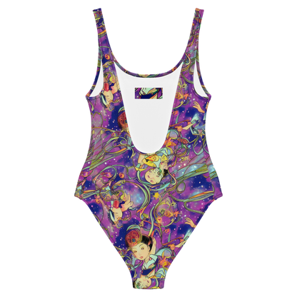 One-Piece Swimsuit - Spiral of Stardust