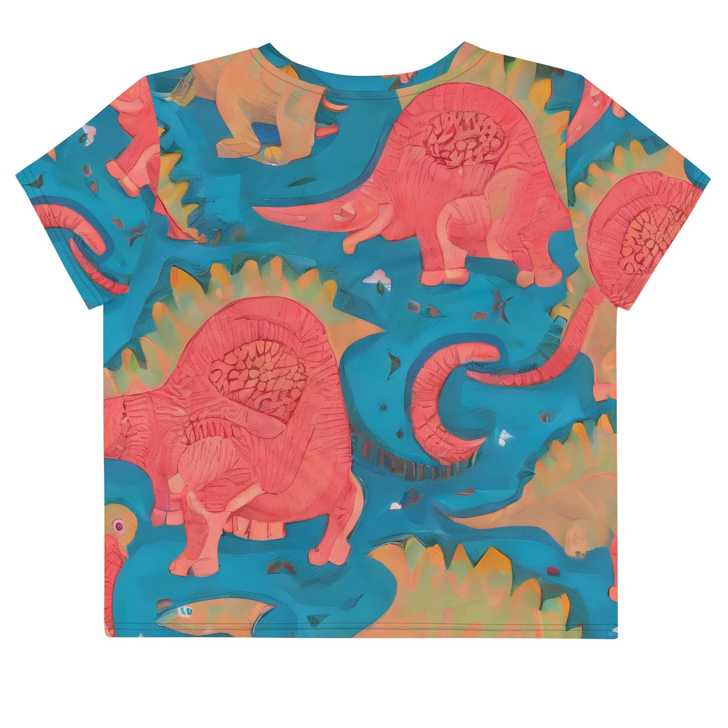Women's Crop Tee - Jurassic Jive