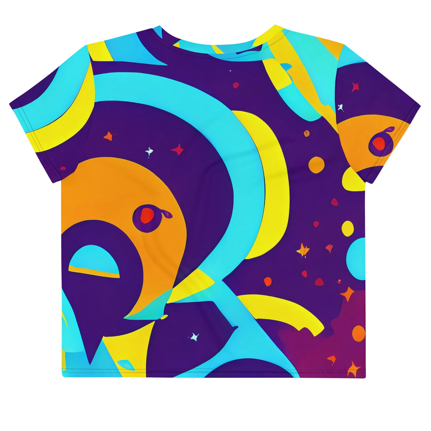 Women's Crop Tee - Gerace Geometry