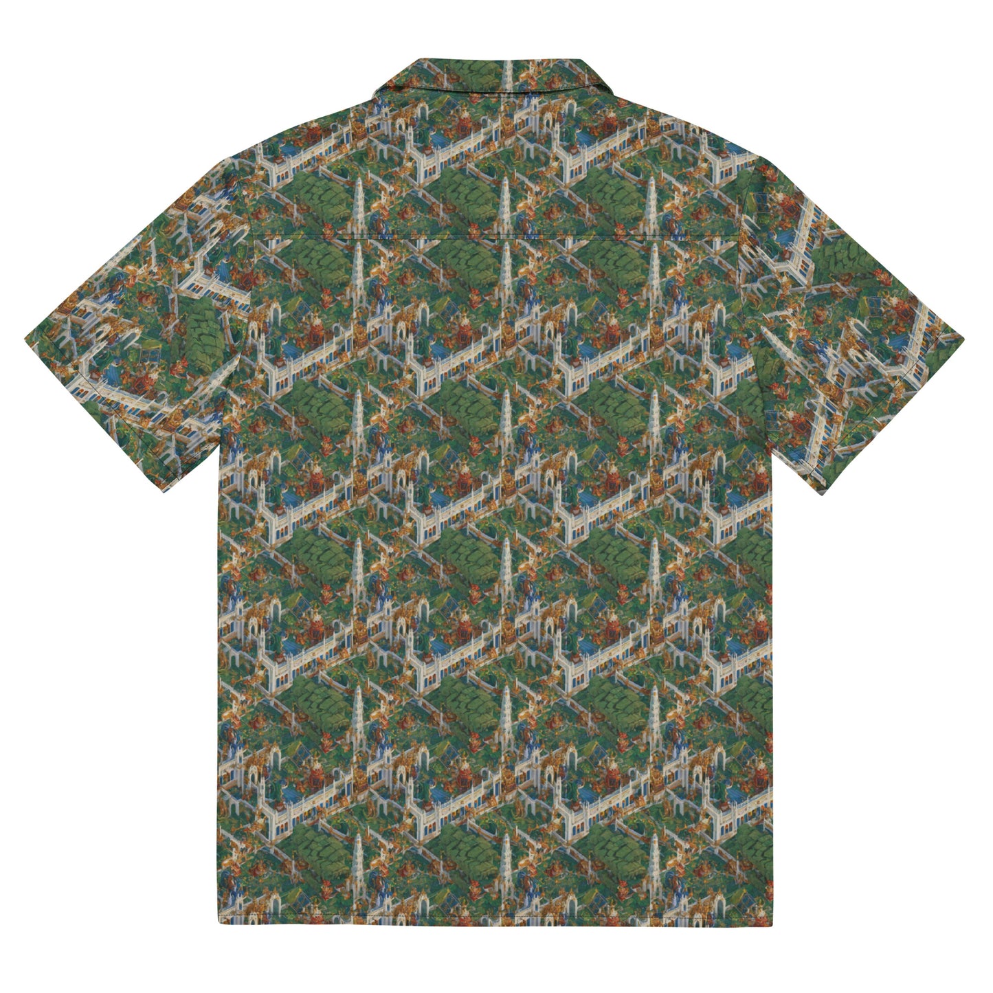 Button Shirt - Emerald Dynasty