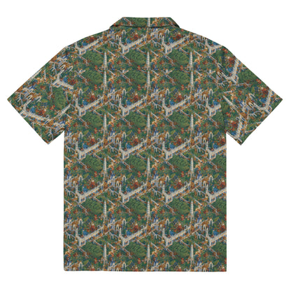 Button Shirt - Emerald Dynasty