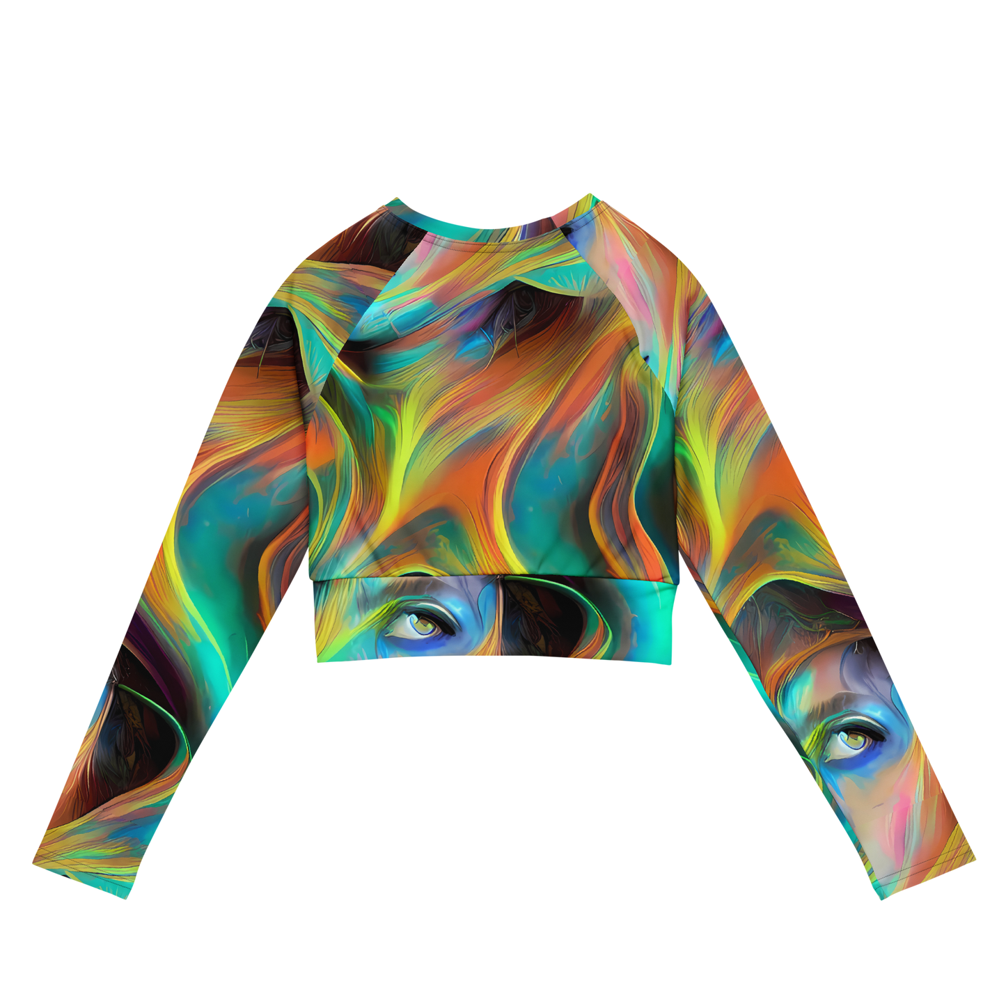 Long Sleeve Crop Top - Dreamweaver Fusion