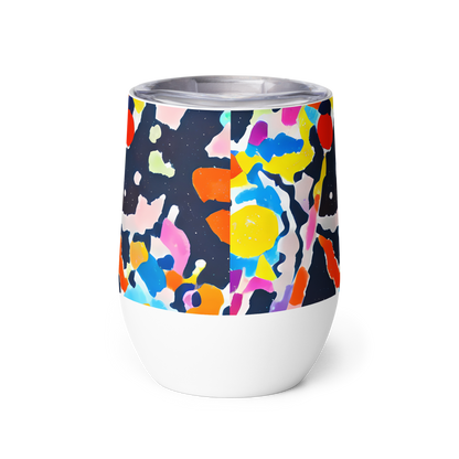 Wine Tumbler - Kaleido Burst