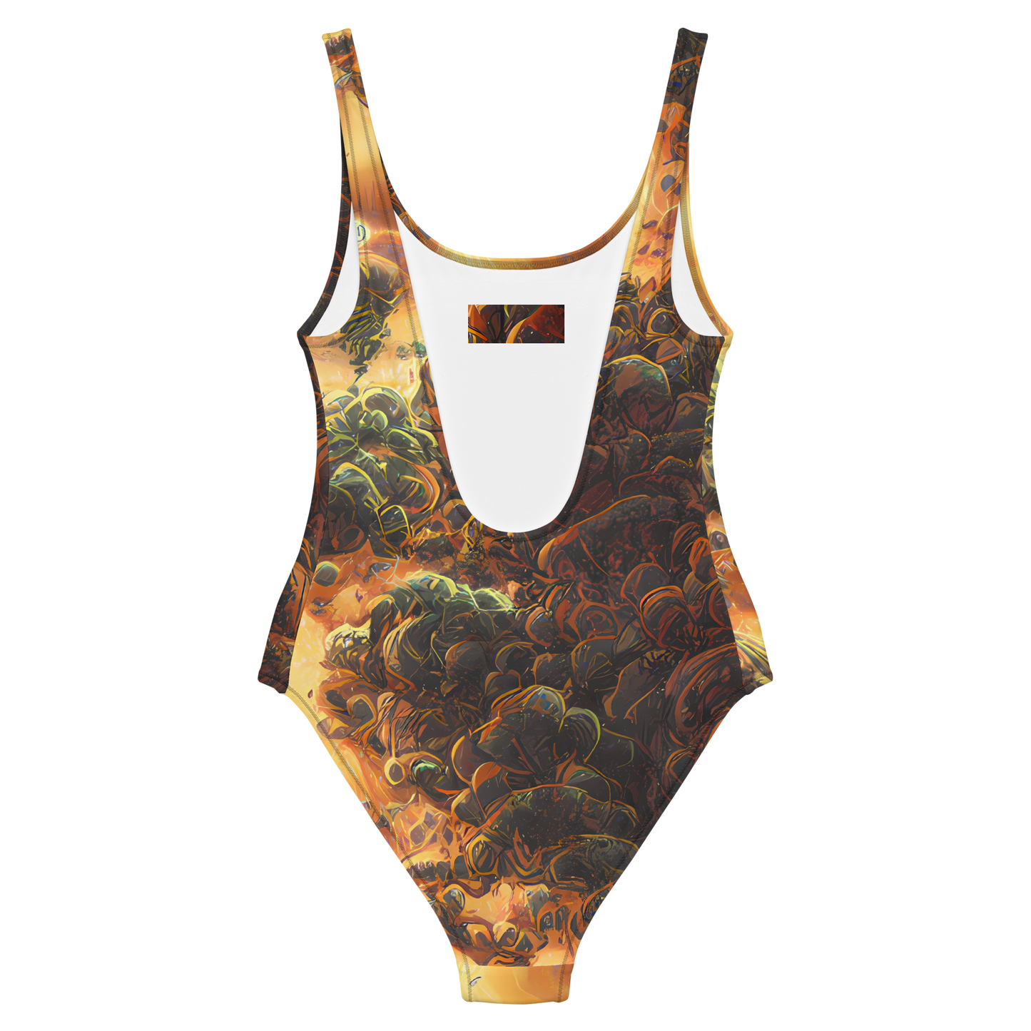 One-Piece Swimsuit - Volcanic Cascade