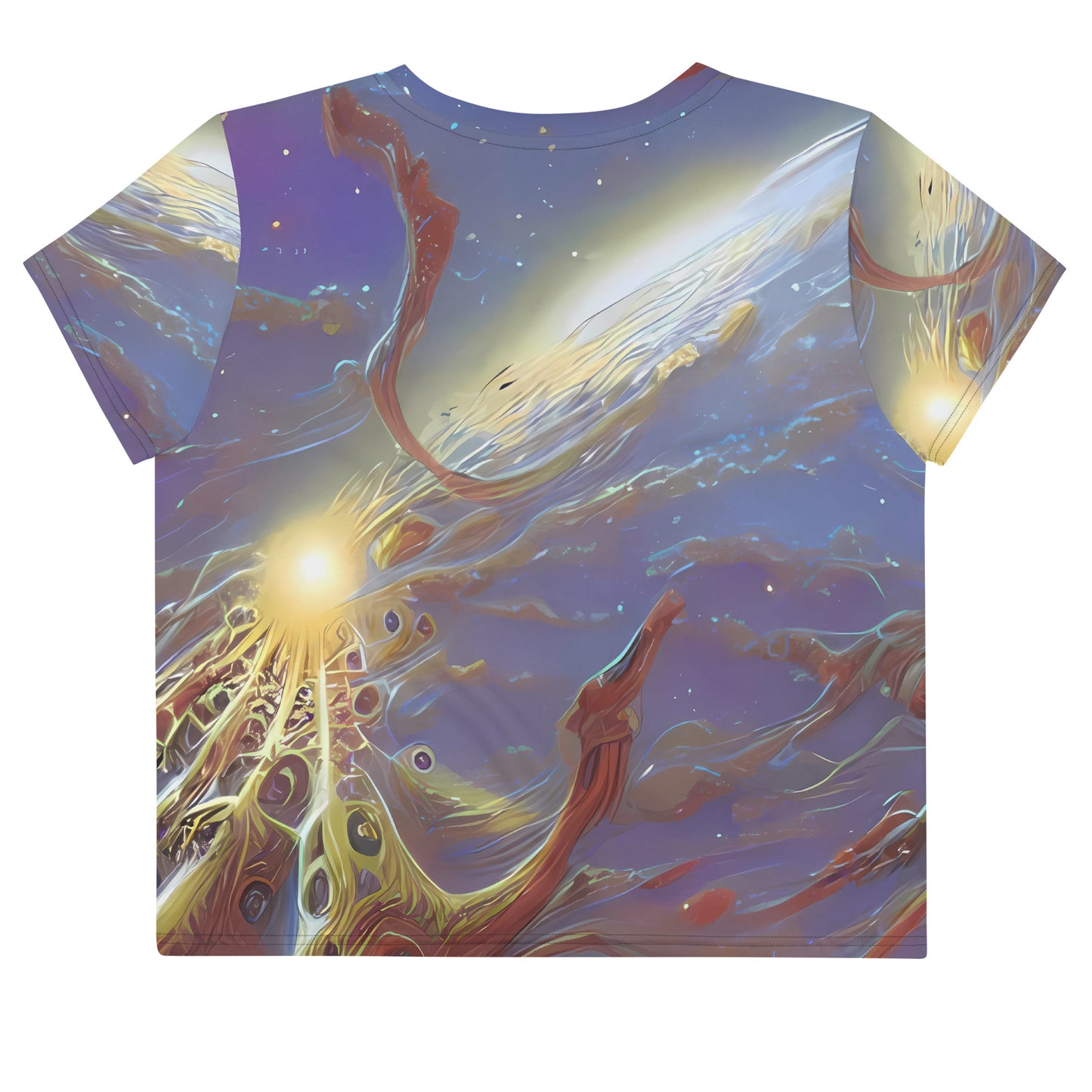 Women's Crop Tee - Stellar Drifters