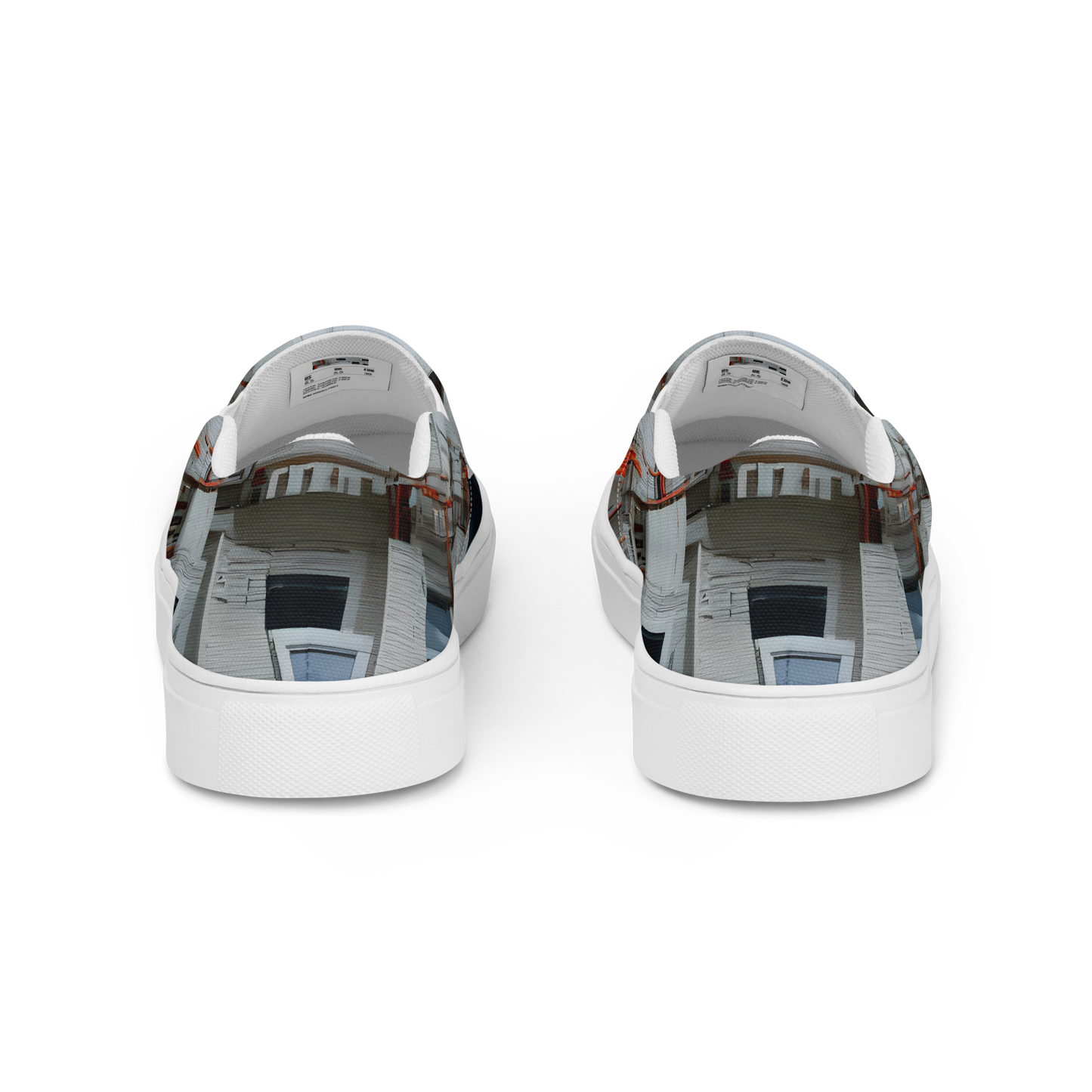 Women's Slip-On Canvas Shoes - Industrial Reverie