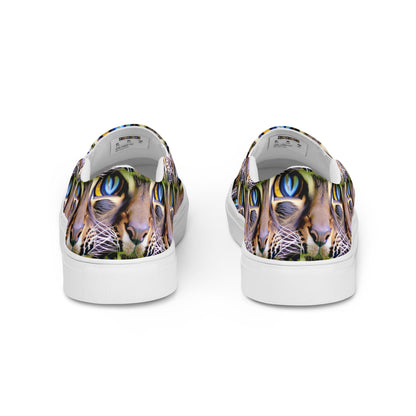 Women's Slip-On Canvas Shoes - Eye of the Wild