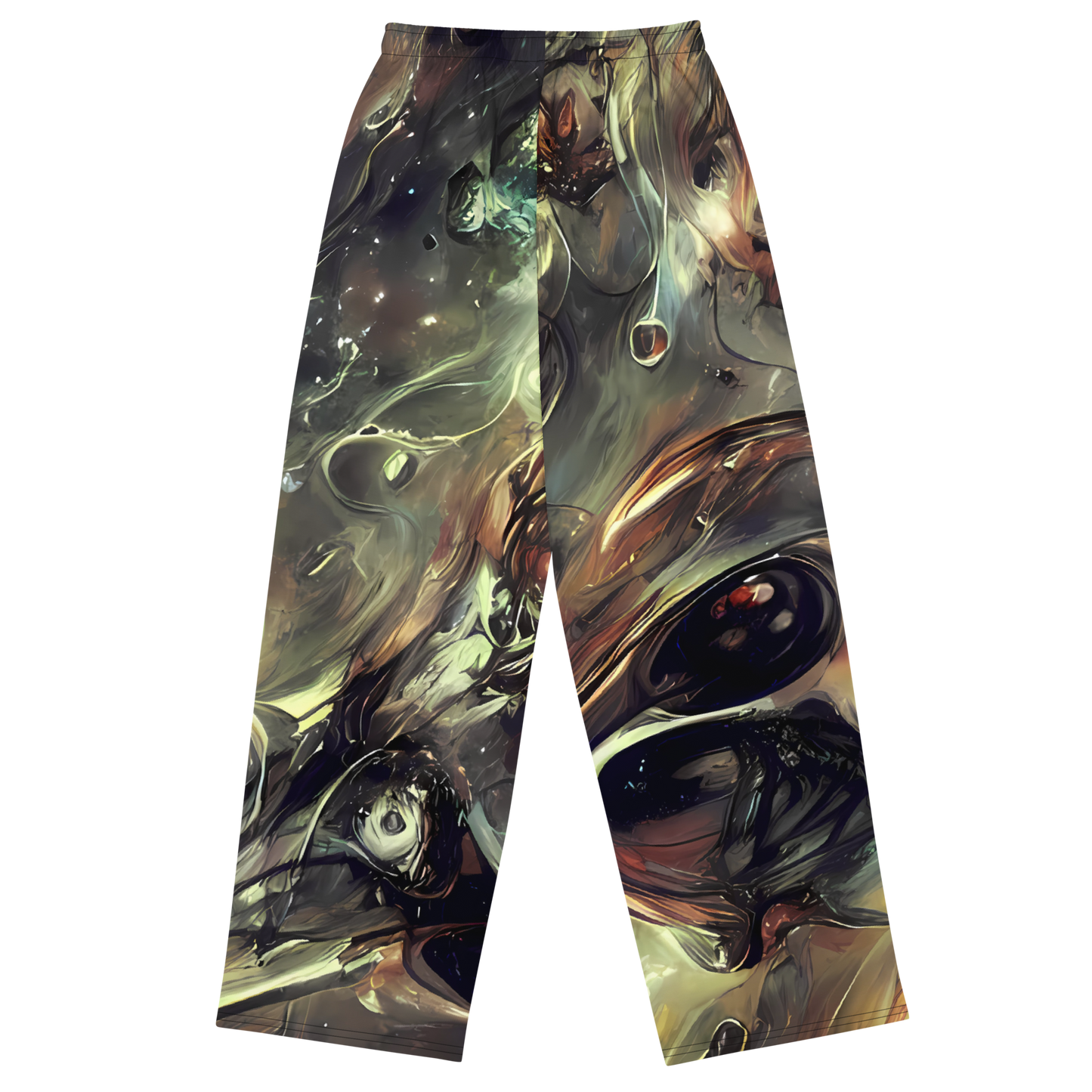 Wide-Leg Pants - Chaos Crescendo