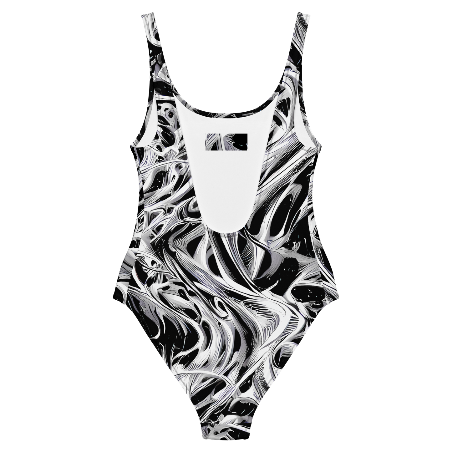 One-Piece Swimsuit - Silver Shadows