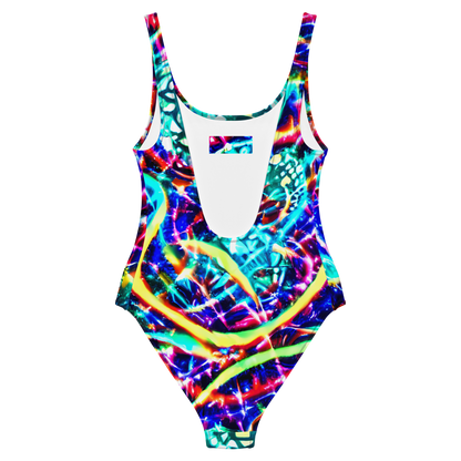 One-Piece Swimsuit - Fynesian Galaxy