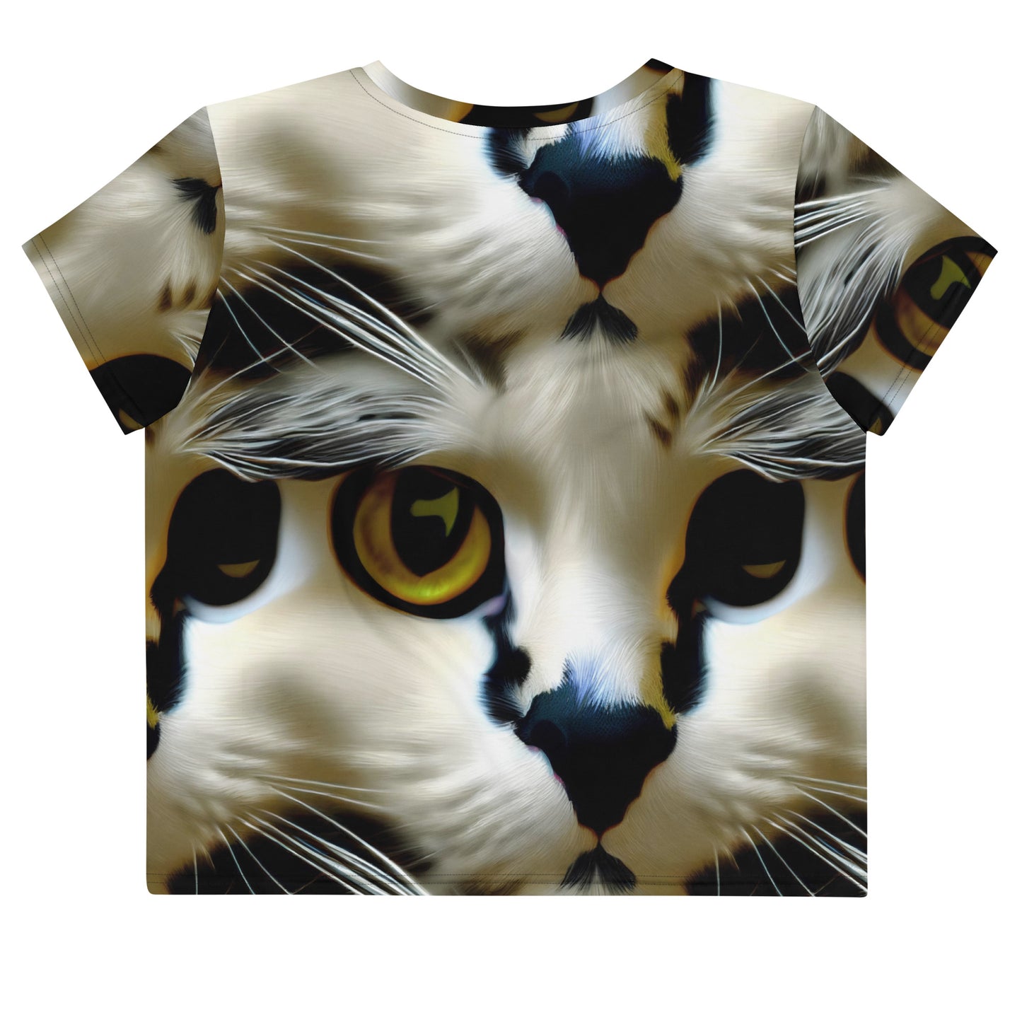 Crop Tee - Feline Fancy