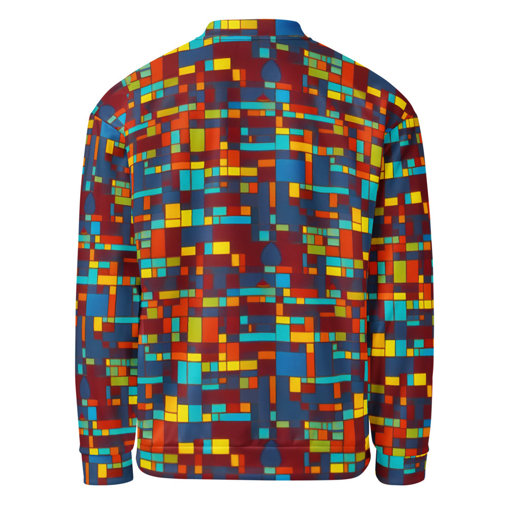 Bomber Jacket - Astral Grid