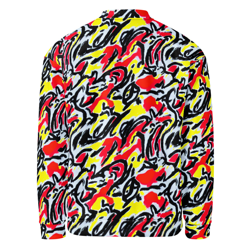 Bomber Jacket - Cosmic Brushstrokes