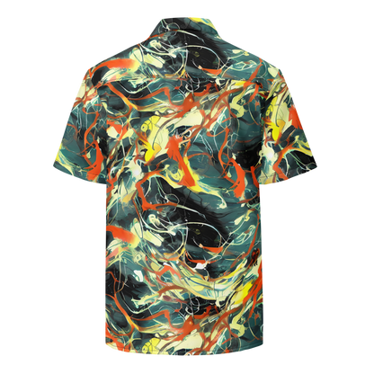 Button Shirt - Fluid Firestorm