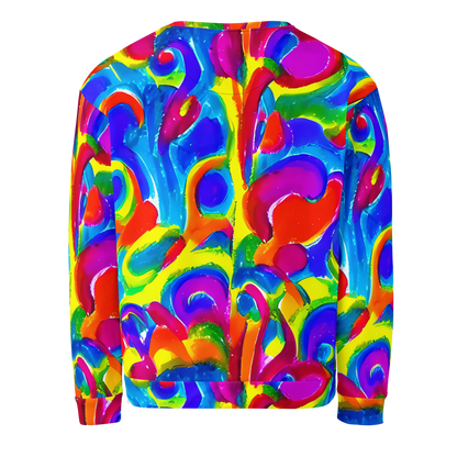 Sweatshirt - Psychedelic Splash