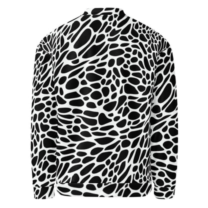 Bomber Jacket - Monochrome Mystique