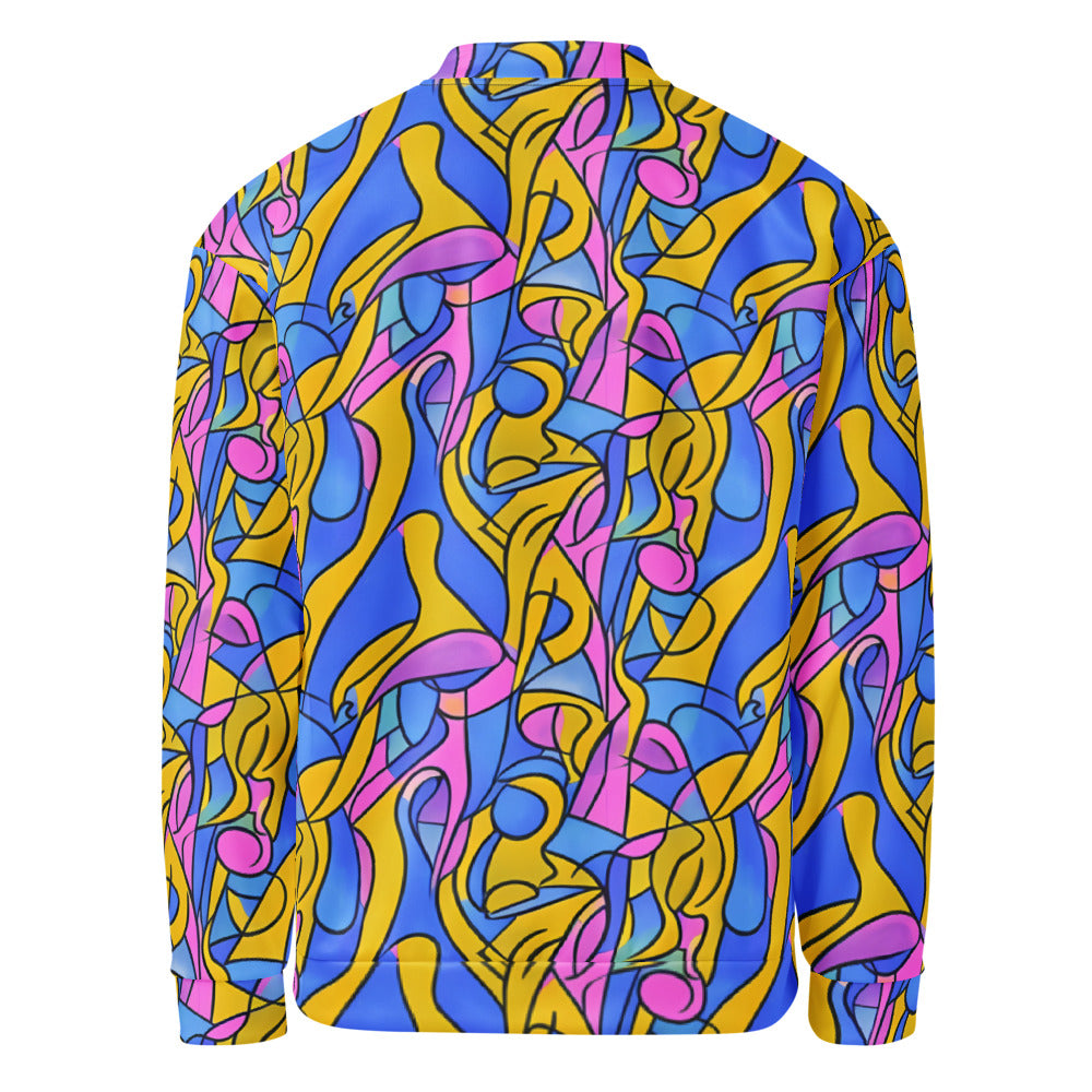 Bomber Jacket - Cosmic Curves