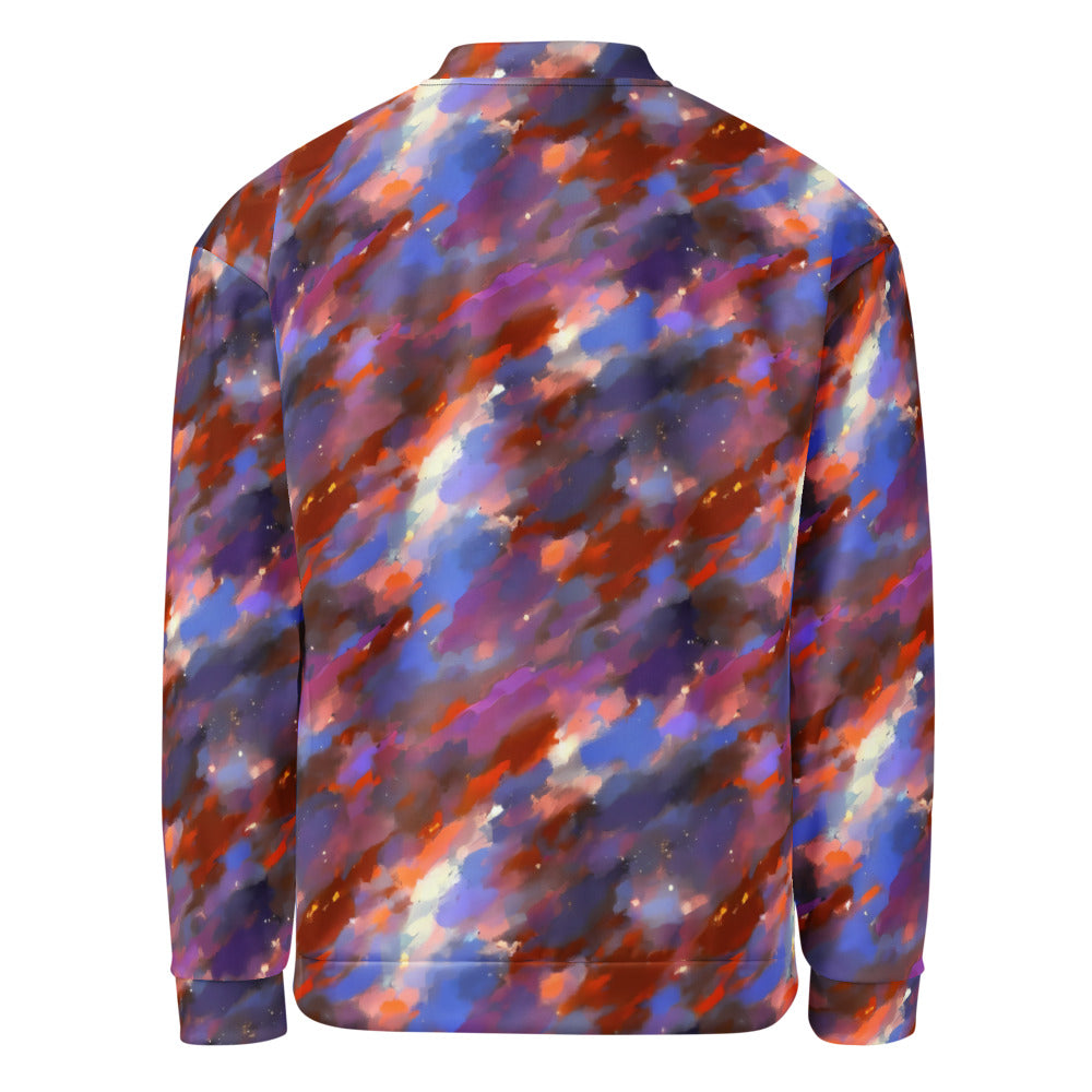 Bomber Jacket - Celestial Brushstroke