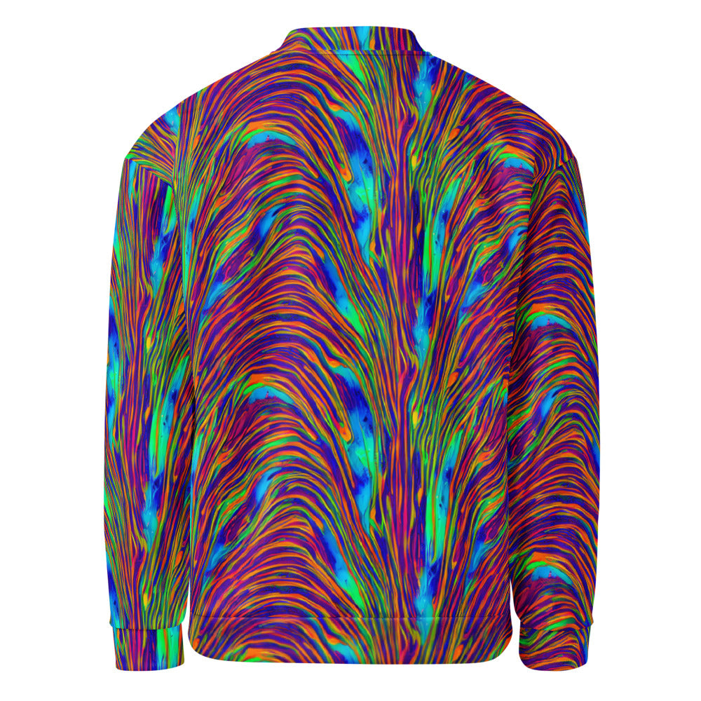 Bomber Jacket - Lux Waves