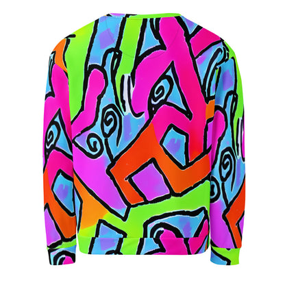 Sweatshirt - Electric Mosaic